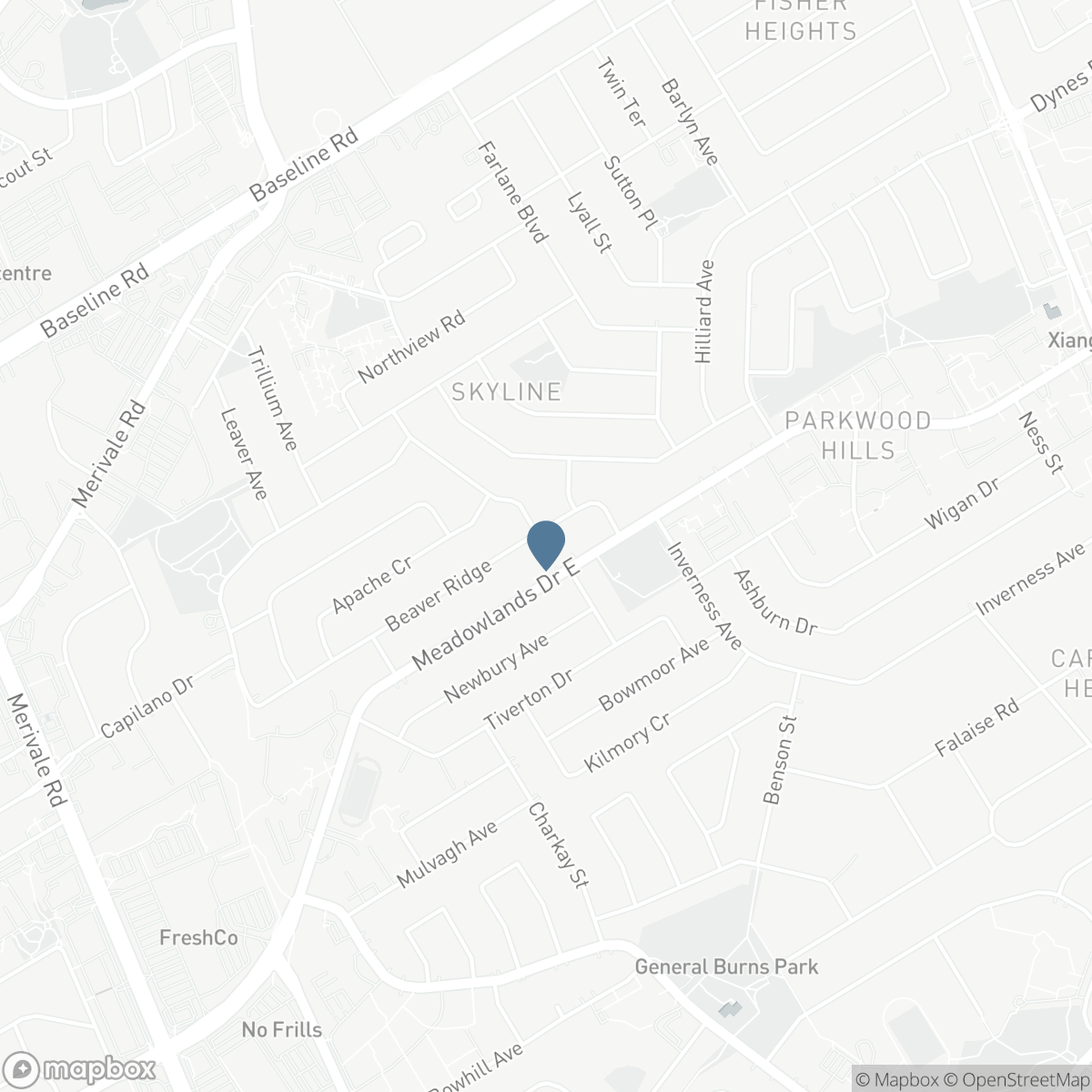115 BEAVER RIDGE, Ottawa, Ontario K2E 6E5